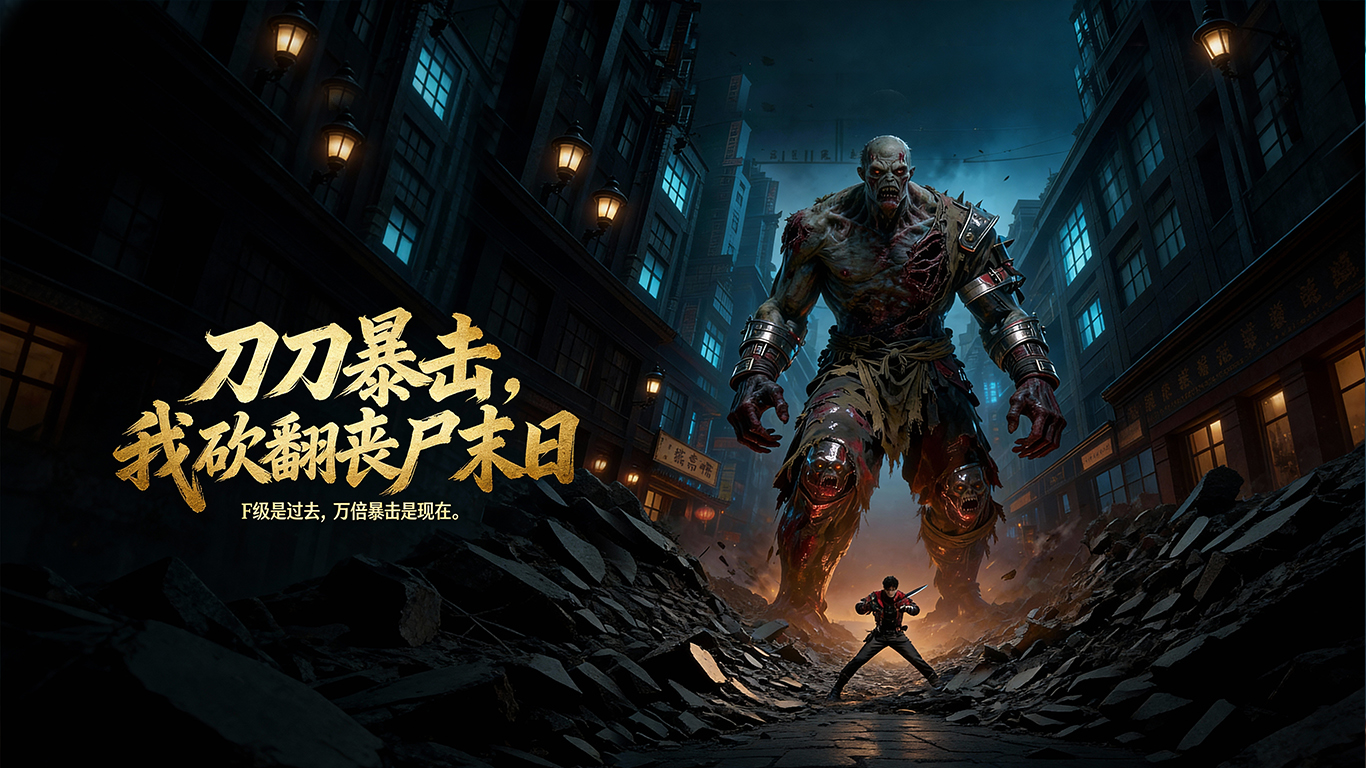 刀刀暴击,我砍翻丧尸末日